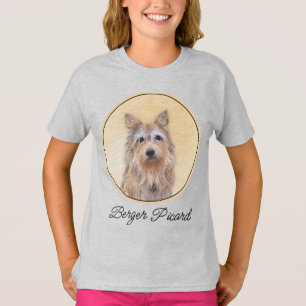 Berger Picard Painting - Cute Original Dog Art T-S T-Shirt