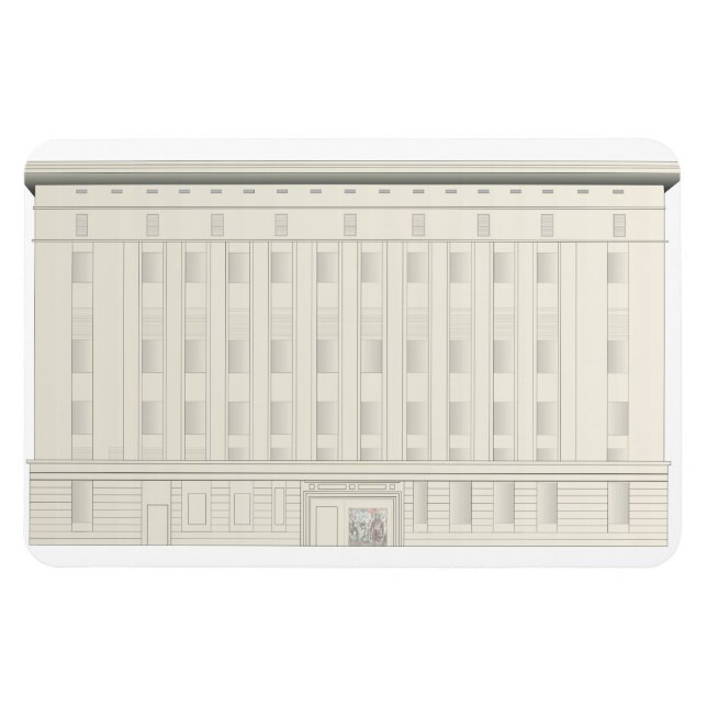 Berghain Berlin Magnet (Horizontal)