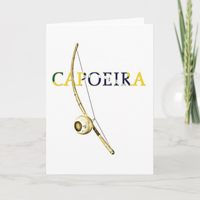 Berimbau Capoeira Card (Front)