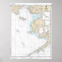 Bering Sea Eastern Part Alaska Nautical Chart