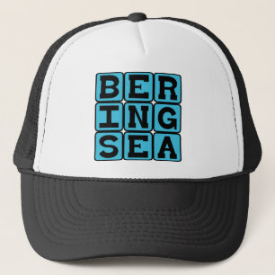 Bering Sea, Sea in the Pacific Ocean Trucker Hat