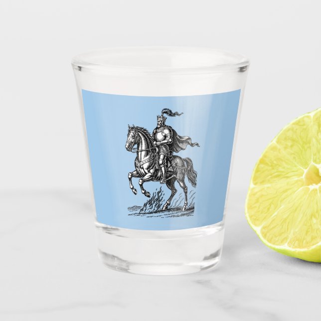 Berith's Royal Ride Shot Glass (Front)