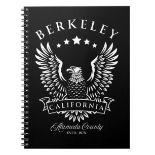 Berkeley Alameda County California Vintage Eagle Notebook