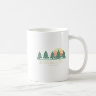 Berkeley Ca Vintage Throwback Tee Retro 70s Design Coffee Mug