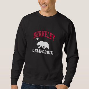 Berkeley California Bear Star Ca State Flag Sweatshirt