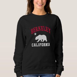 Berkeley California Bear Star Ca State Flag Sweatshirt