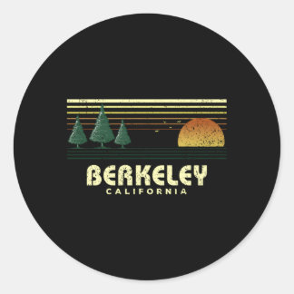 Berkeley California Classic Round Sticker