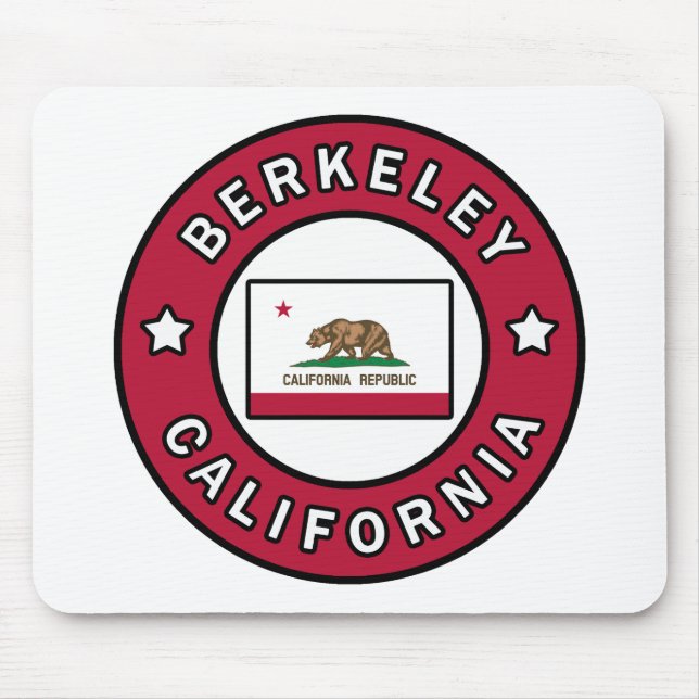 Berkeley California Mouse Pad (Front)