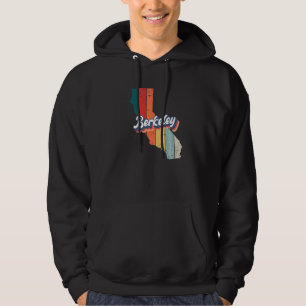 Berkeley City Retro Vintage Hometown California Hoodie