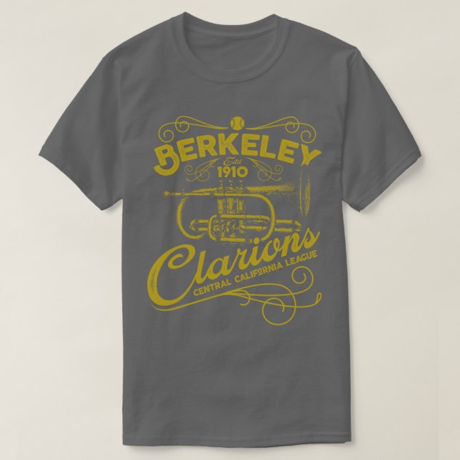 Berkeley Clarions T-Shirt (Design Front)