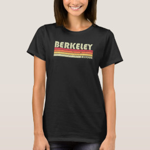 Berkeley Mo Missouri Funny City Home Root Retro 7 T-Shirt