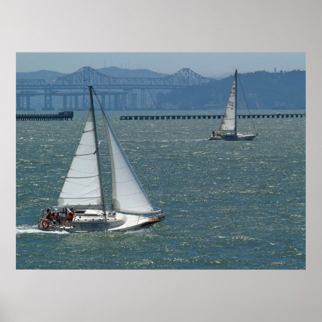 Berkeley Sailboats Poster (Front)