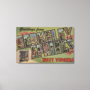 Berkeley Springs, West Virginia Canvas Print