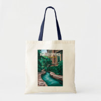 Berkeley Springs West Virginia Illustration Travel