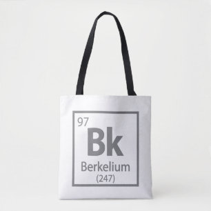 Berkelium - Berkeley Science Periodic Table Tote Bag