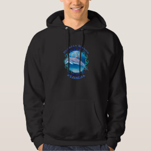 Berkely Manor Florida Vacation Souvenir Dolphin Hoodie