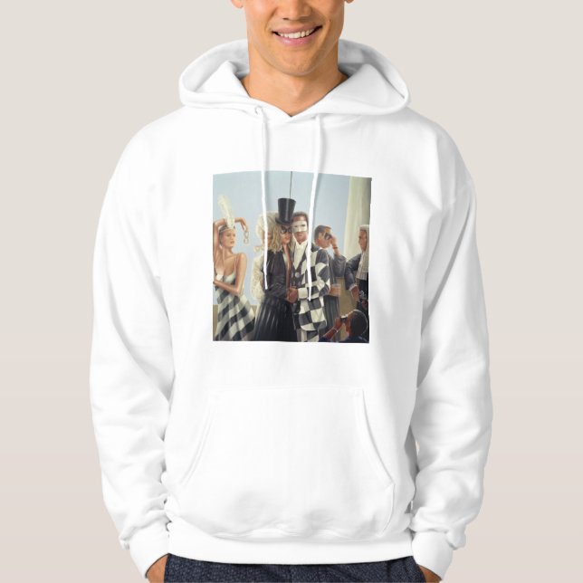 Berkley Hotel Mural - 1 Hoodie (Front)
