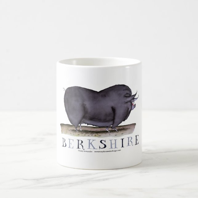 berkshire pig, tony fernandes coffee mug (Center)