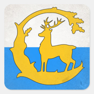 Berkshire Square Sticker