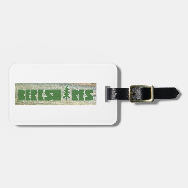Berkshires Luggage Tag (Front Horizontal)