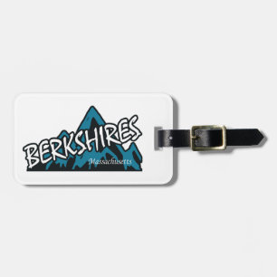Berkshires Massachusetts Mountains Luggage Tag