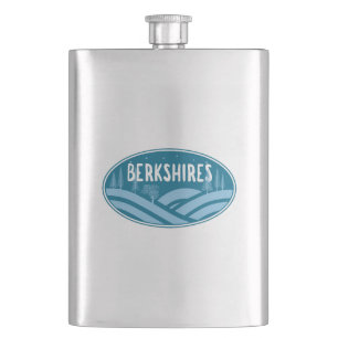 Berkshires Massachusetts Outdoors Hip Flask