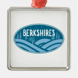 Berkshires Massachusetts Outdoors Metal Tree Decoration