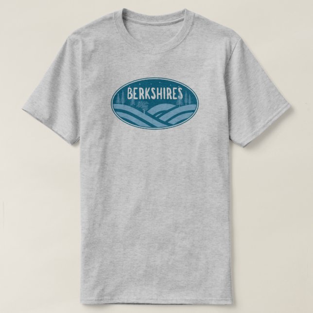 Berkshires Massachusetts Outdoors T-Shirt (Design Front)