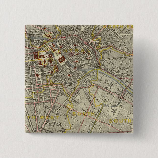 Berlin 15 Cm Square Badge (Front)