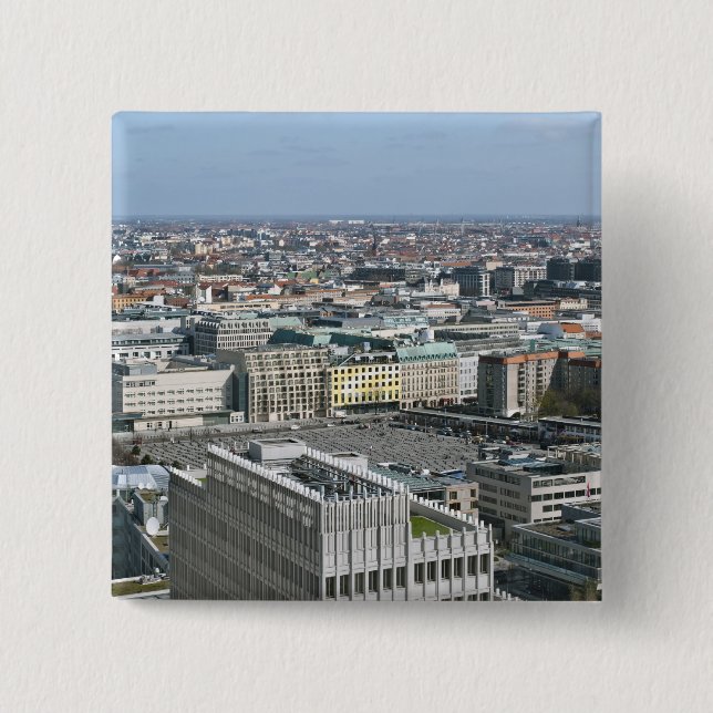 Berlin 15 Cm Square Badge (Front)