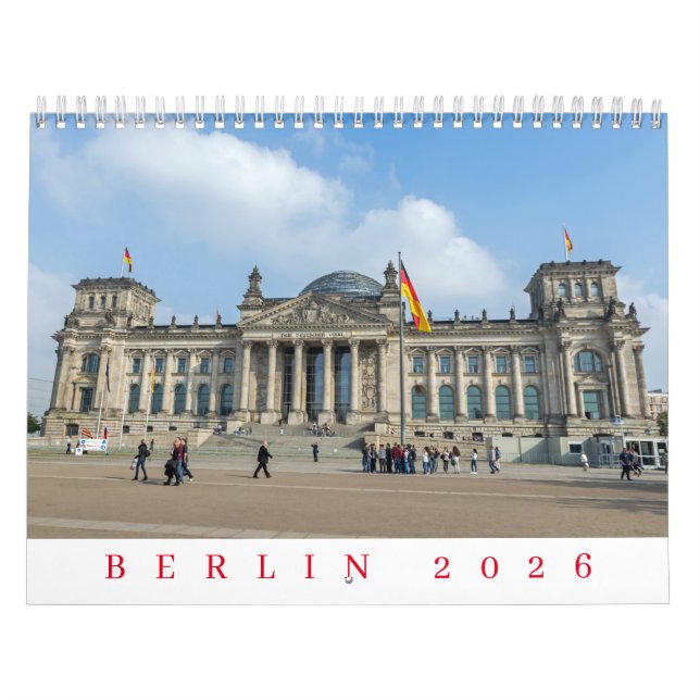 Berlin 2026 calendar (Cover)