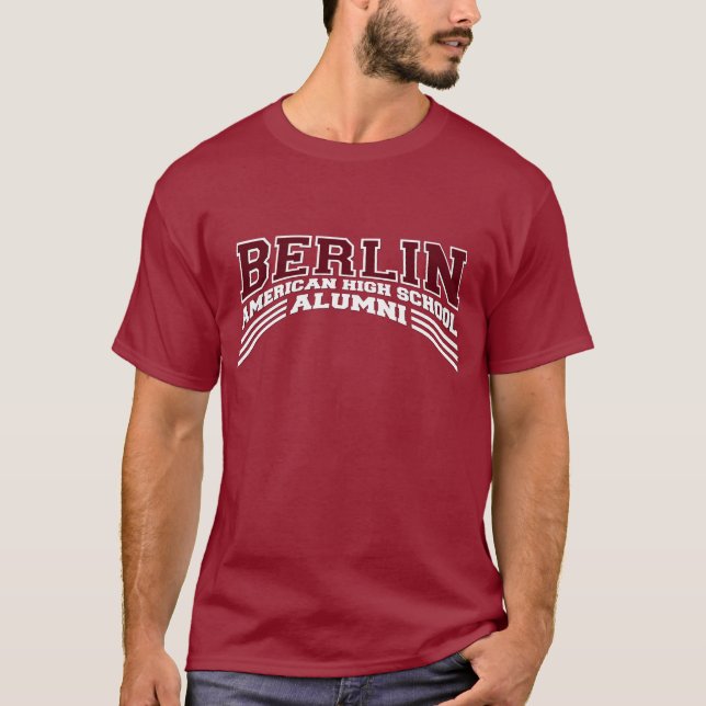 BERLIN American High School Alumni T-Shirt (Front)