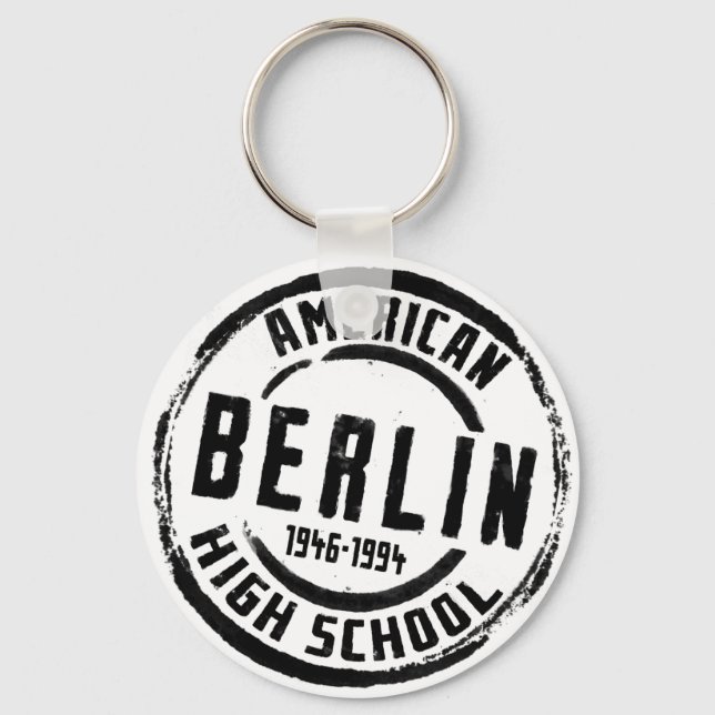 Berlin American High School Stamp A004 Key Ring (Front)