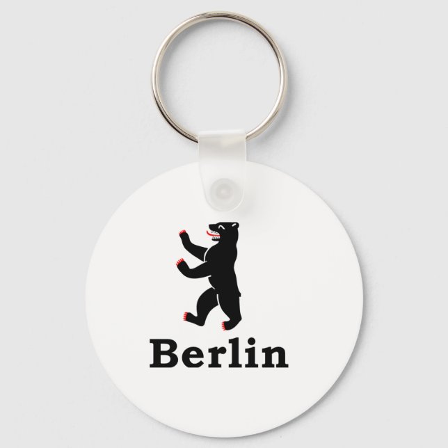 Berlin Bear Key Ring (Front)