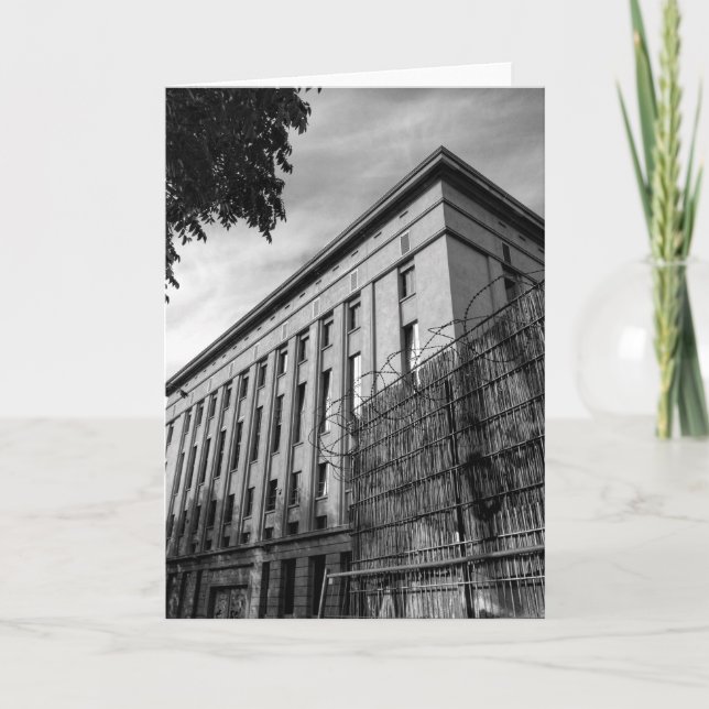 Berlin Berghain Card (Front)