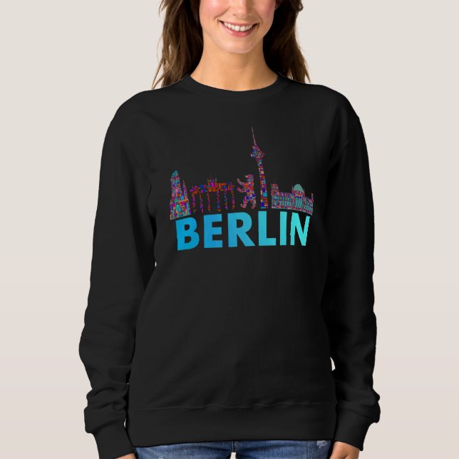 Berlin  Berlin Bear  I Love Berlin Sweatshirt (Front)