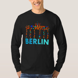 Berlin Brandenburg Gate I Love Berlin T-Shirt
