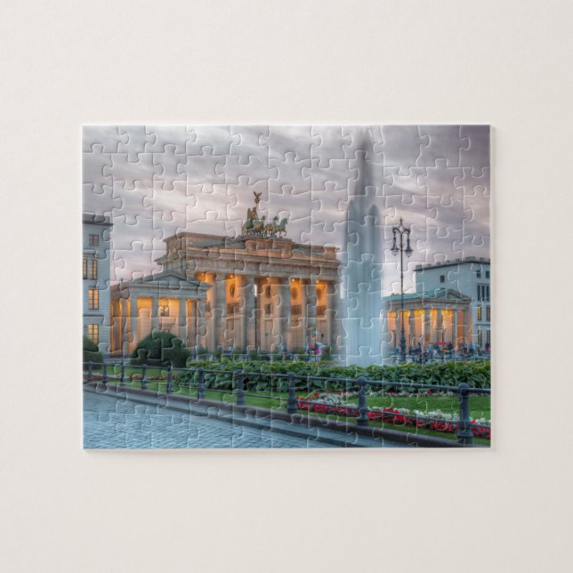 Berlin Brandenburg Gate Jigsaw Puzzle (Horizontal)
