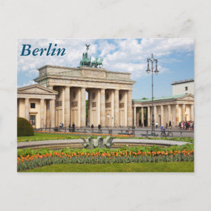 Berlin Brandenburger Tor Postcard