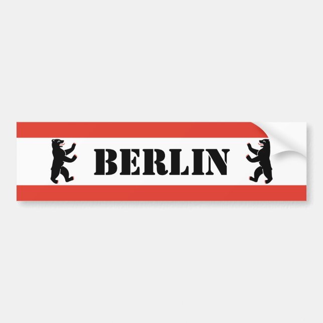 Berlin Bumper Sticker (Front)