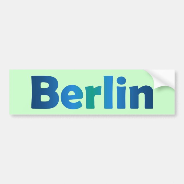 Berlin Bumper Sticker (Front)