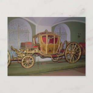 Berlin carriage of Empress Catherine II Postcard