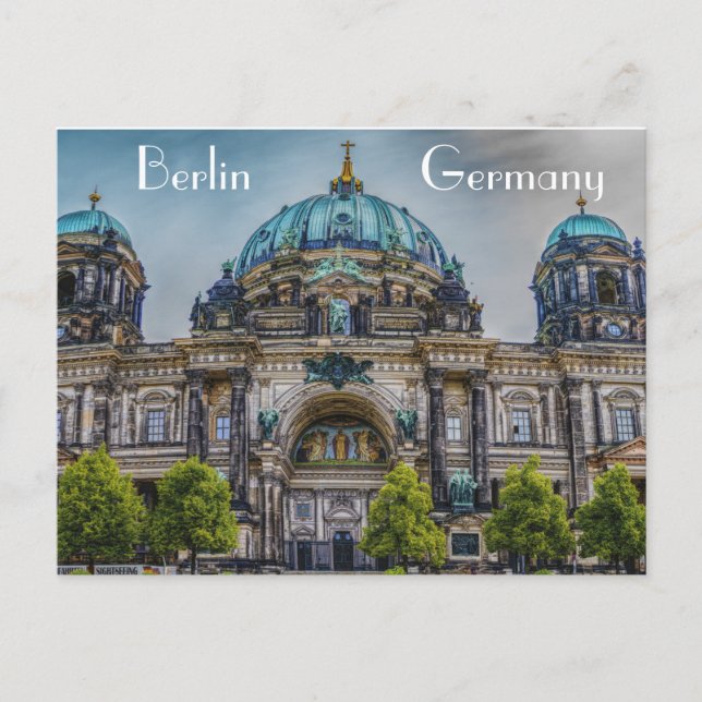 Berlin Cathedral Berlin Germany Postcard (Front)