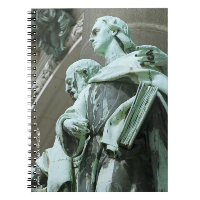 Berlin Cathedral Details Spiral Notebook (Front)