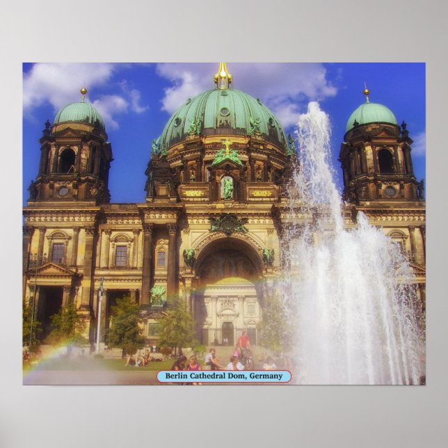 Berlin Cathedral Dom, Germany Poster (Front)