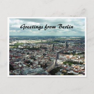 berlin city postcard
