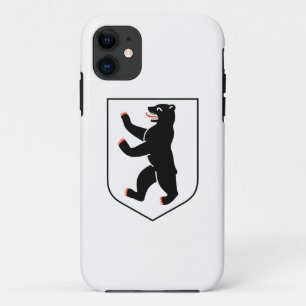 Berlin city symbol germany flag bear emblem Case-Mate iPhone case