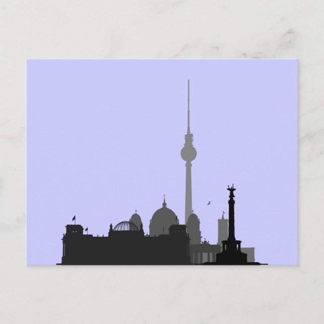 Berlin Cityscape Postcard (Front)