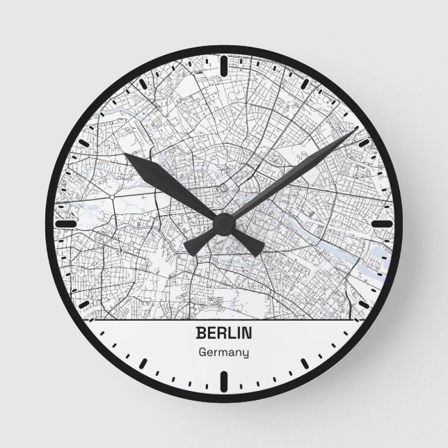 Berlin Clock City Line Art (Front)