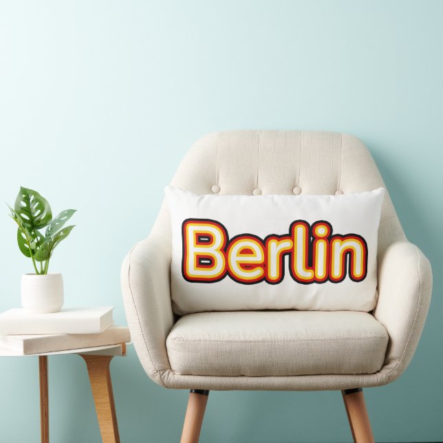 Berlin Deutschland Germany Lumbar Cushion (Chair)